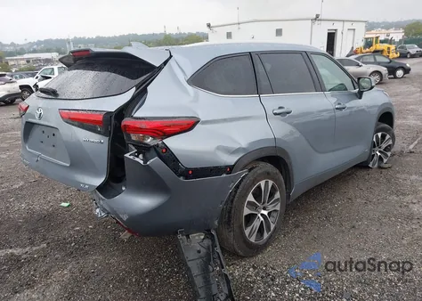 2023 Toyota Highlander Hybrid Xle z USA, uszkodzony, nr VIN 5TDKBRCH3PS119452